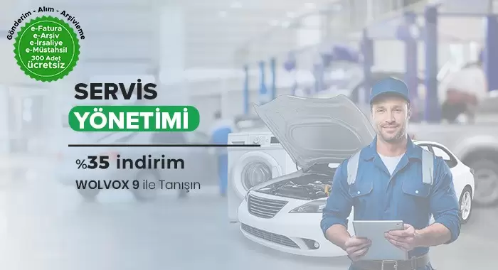 Wolvox-9 Servis Yönetimi Kampanya